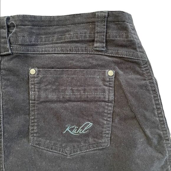 KUHL KORY CORDUROY Gray Skirt Size 8 - Picture 3 of 6